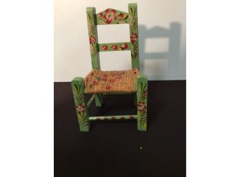 Doll Sized Mexican Folk Art Chair