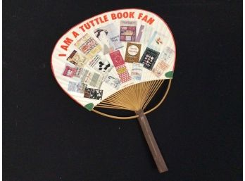 Tuttle Book Advertising Fan Made In Japan