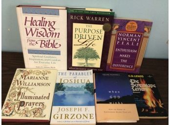Seven Christian Books Norman Vincent Peale CS Lewis More