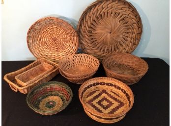 Basket Lot #1 9 Baskets