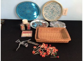 Vintage Entertaining Lot