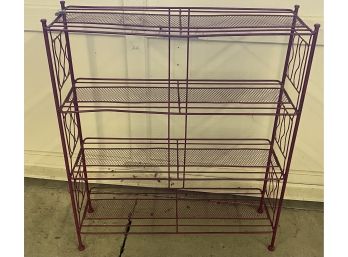 Metal Four Tier Rack