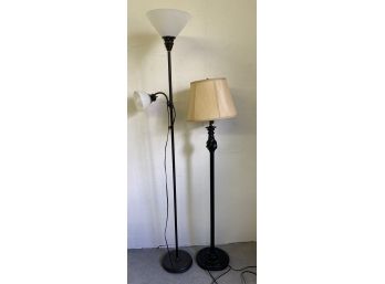 Two Floor Lamps