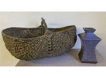Basket And Vase