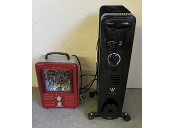 Two Space Heaters