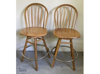 Pair Of Swivel Stools