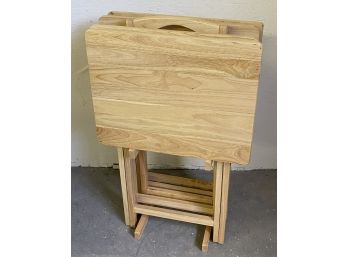 Set Of Four Tray Tables