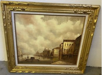 Oil On Canvas Signed Costello