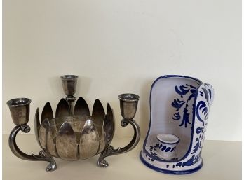 Unique Italian Candle Holders