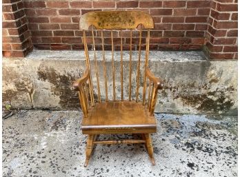 A Nichols & Stone Rocker