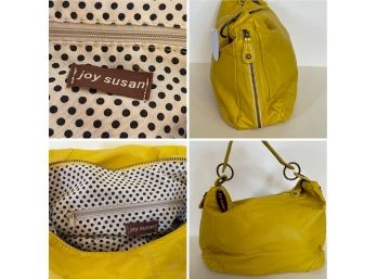 A Fantastic Never Used Joy Susan Yellow Purse