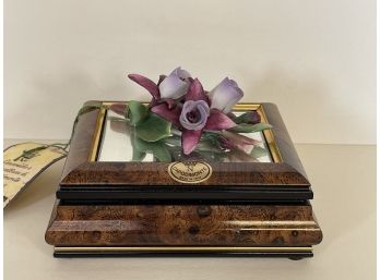 A Capodimonte Jewelry Box