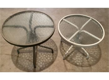 2 Outdoor Side Tables