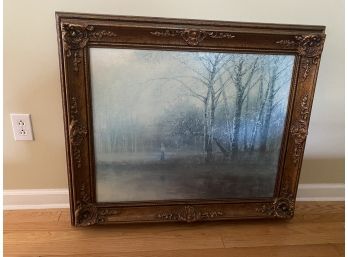 Beautiful Framed Art By L. Kezdi-kovacs 1906