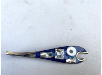 Mediterranean Abalone And Epoxy Googley Eye Fish Bottle Opener