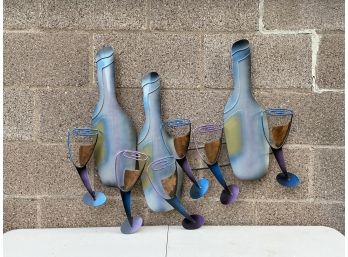 Painted Metal - Cocktail Hour Inspired Wall Decor