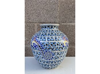 Chinese Glazed Ceramic Vase