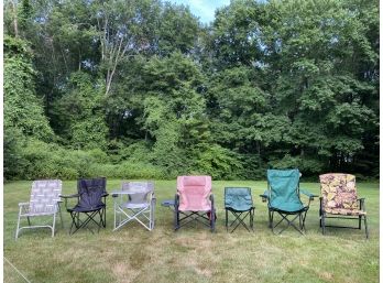 Group Of (7) Outdoor Chairs