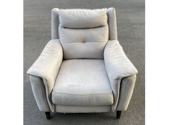 Microsuede Arm Chair - Electronic Recliner - Untested