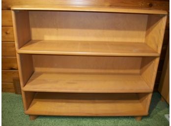 RARE ! Heywood Wakefield Champagne Open Bookcase - VERY Hard To Find