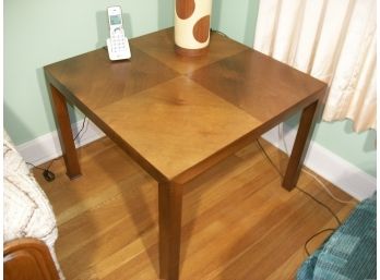 Vintage Milo Baughman Style / Square Parsons Table By Lane