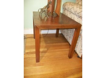 Vintage Rectangle / Parsons Table Milo Baughman Style Table By LANE