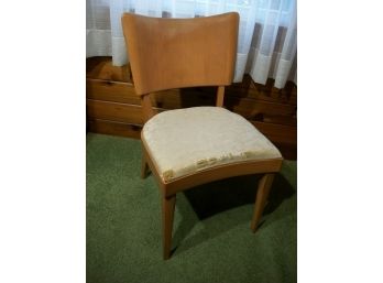 Heywood Wakefield Champagne Side Chair - Dated January 26th 1956