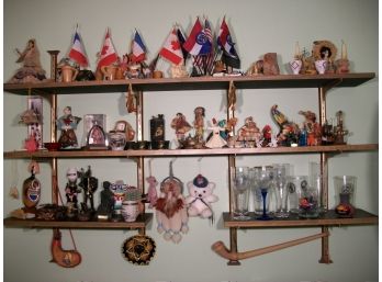Huge Lot Of Souvenirs - 100+  World Wide Traverers - Dozens Of Countries Represented