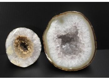 Interesting Pair Of Geodes