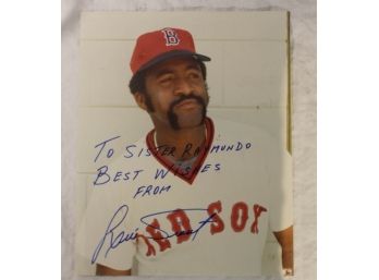 Louis Tiant Signed Photograph