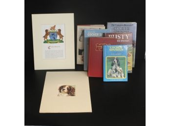 Collection Of Cocker Spaniels Books & Prints