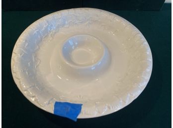 Chips And Salsa Serving Platter.