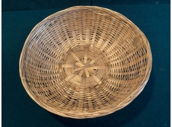 Pair Of Wicker Baskets For Serving