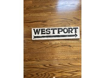 Westport Sign, Lillian August