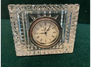 Waterford 2” Crystal Clock