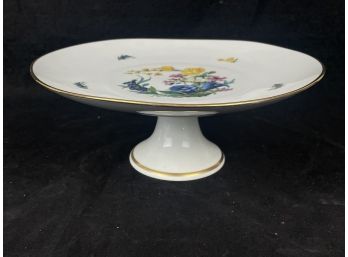 Vintage Josef Kuba JWK Porcelain Cake Stand Plate