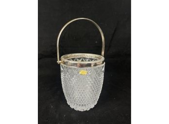Gorgeous Lead Crystal Ice Bucket