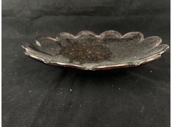 Beautiful Handblown Glass Dish