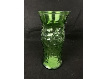 Green Glass Vase