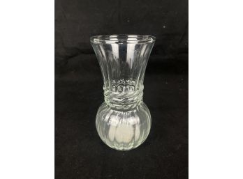 Clear Glass Vase