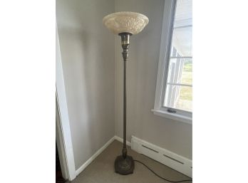 Antique Torchiere Lamp