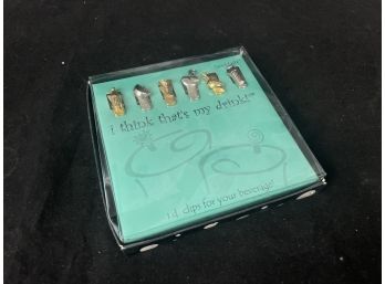 Adorable Set Of Wine Glass Charms