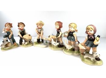 Japanese Made Hummel Type Figures