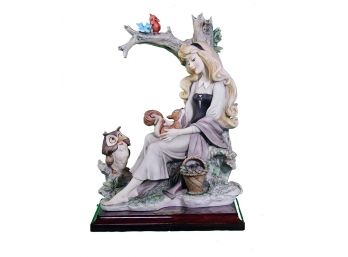 Giuseppe Armani Florence Italian Statues -Disney Sleeping Beauty - Boxed With COA