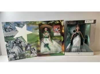 Barbie Bob Mackie Holiday Edition 2005 And Gone With The Wind Barbie As Scarlett O'Hara