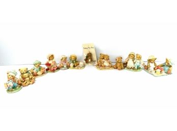 Cherished Teddies Decor Figurines  And Fan Pull Chain