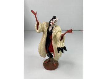 Disney Classic Collection- Cruella De Vil -members Only Sculpture - Boxed With COA