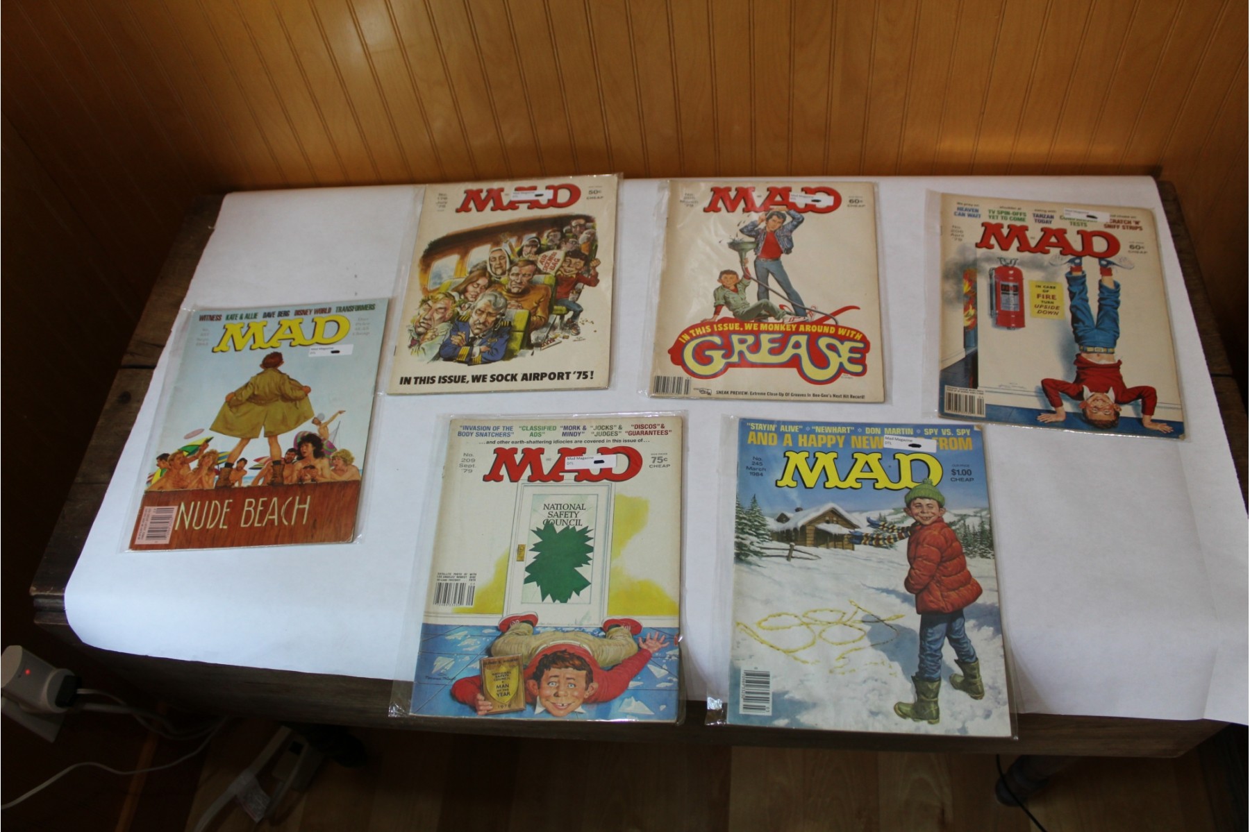 Vintage Mad Magazine Lot 70s-80s #1312226 | Auctionninja.com
