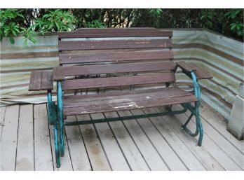 Vintage Bench Glider