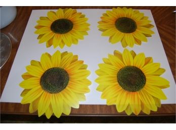 Vintage Sunflower Place Mats